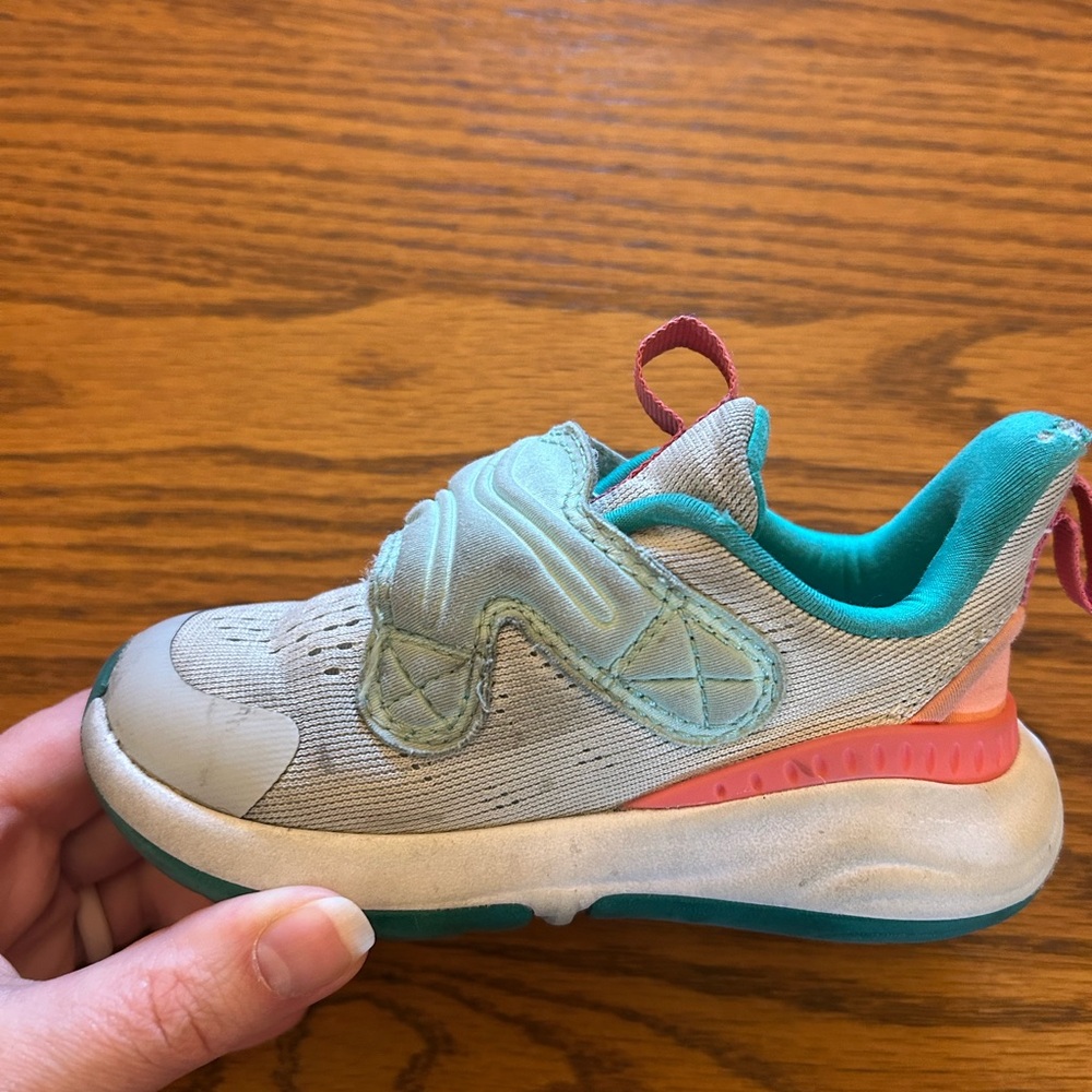 Kids' Aqua and Pink Sneakers from All in Motion - Picture 4 of 5